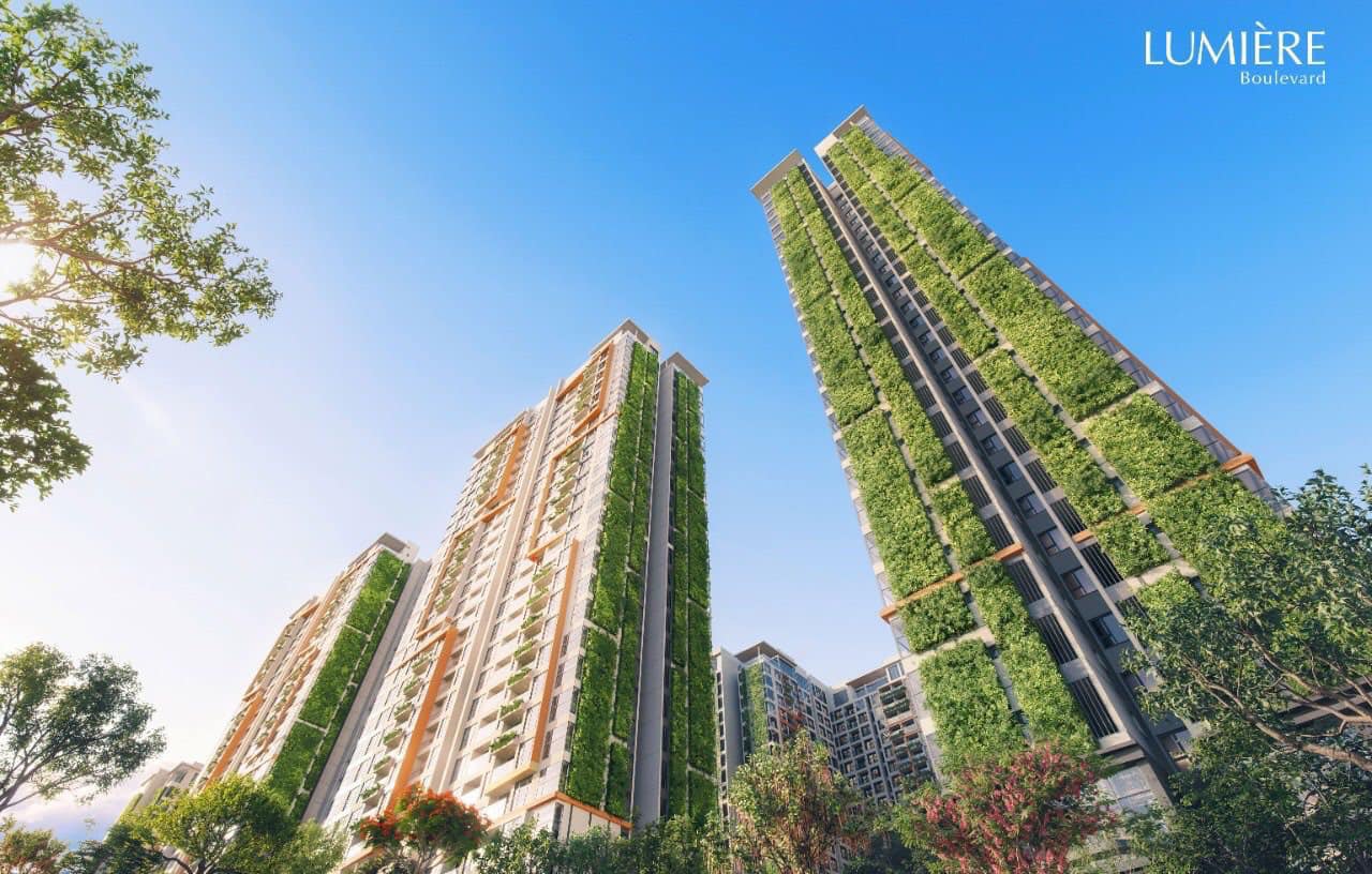LUMIÈRE Boulevard kiến trúc xanh 3D lớn nhất Hồ Chí Minh
